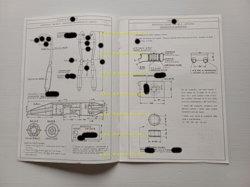 Ducati 350 GTV 1977 scheda omologazione DGM Facsimile originale