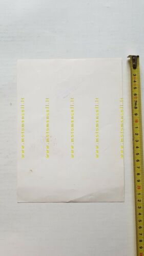 Ducati 350 Motocross (Scrambler) 1966 depliant originale moto brochure