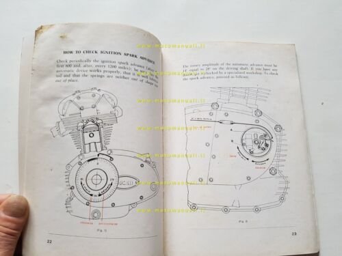 Ducati 350 SCRAMBLER 1969 manuale uso originale INGLESE owner's manual