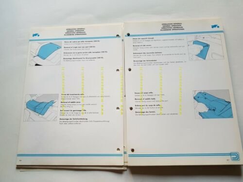 DUCATI 350 SL - 350 XL 1983 manuale officina originale …