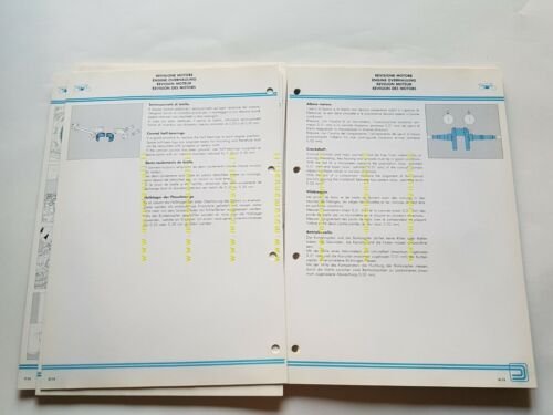 DUCATI 350 SL - 350 XL 1983 manuale officina originale …