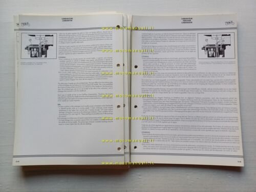 Ducati 350 Sport - 400 SS Junior 1991-92 manuale officina …