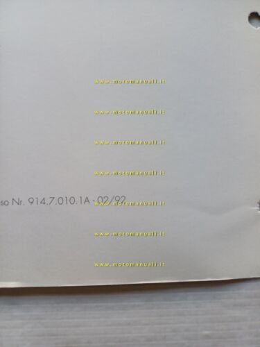 Ducati 350 Sport - 400 SS Junior 1991-92 manuale officina …