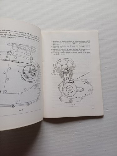 Ducati 450 Desmo-Scrambler-Mark3 1970 manuale uso manutenzione ORIGINALE