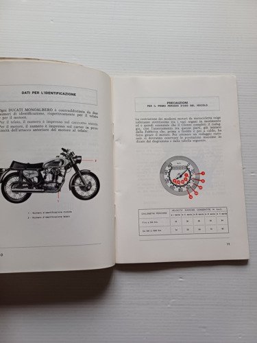 Ducati 450 Desmo-Scrambler-Mark3 1970 manuale uso manutenzione ORIGINALE