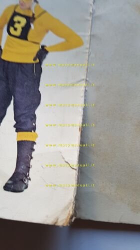 Ducati 450 Mark3 Desmo - Scrambler 1970 depliant originale italiano