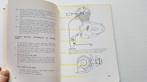 Ducati 450 Mark3 Desmo-Scrambler-Mark3 1970 manuale uso owner's manual English