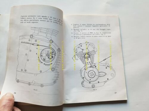 Ducati 450 Mark3-Mark3 Desmo-Scrambler 1969 manuale uso ORIGINALE owner's manual