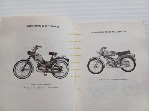 Ducati 48 Brisk1 - Piuma - Piuma Sport 1968 manuale …