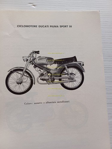 Ducati 48 Brisk1 - Piuma - Piuma Sport 1968 manuale …