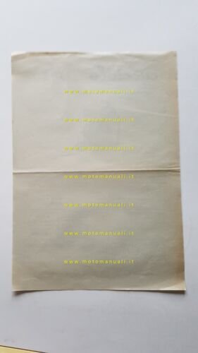 Ducati 48 Cucciolo 1950 depliant ITALIANO originale