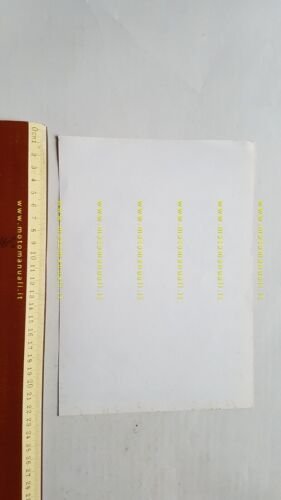 Ducati 50 SCRAMBLER 1967 depliant originale ITALIANO moto moped brochure