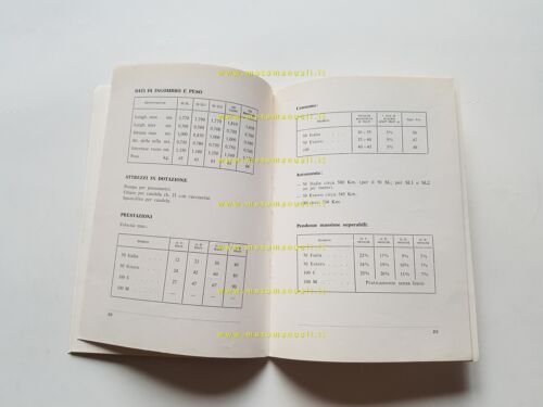 Ducati 50 SL- SL1- SL2-100 Cadet\Mountaineer 1969 manuale uso originale …