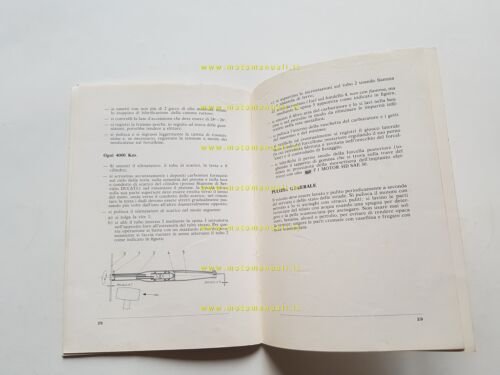 Ducati 50 SL- SL1- SL2-100 Cadet\Mountaineer 1969 manuale uso originale …