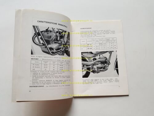 Ducati 50 SL- SL1- SL2-100 Cadet\Mountaineer 1969 manuale uso originale …