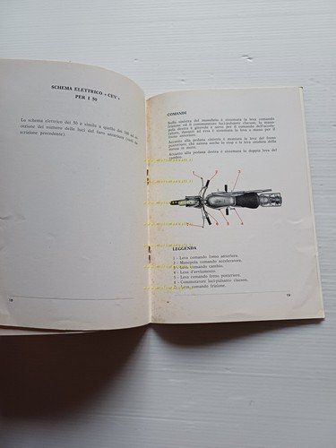 Ducati 50 SL- SL1- SL2-100 CadetMountaineer 1969 manuale uso originale …