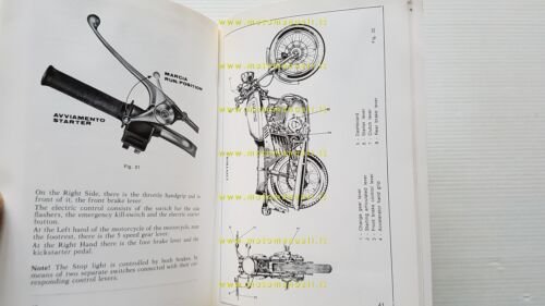 Ducati 500 Desmo - GTL 1976 manuale uso manutenzione originale …