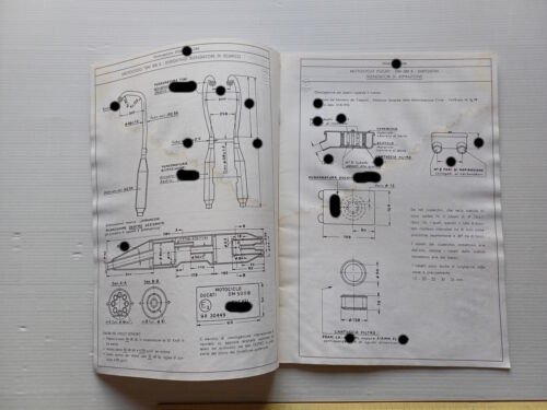 Ducati 500 GTL - SPORT DESMO 1975-77 scheda omologazione DGM …