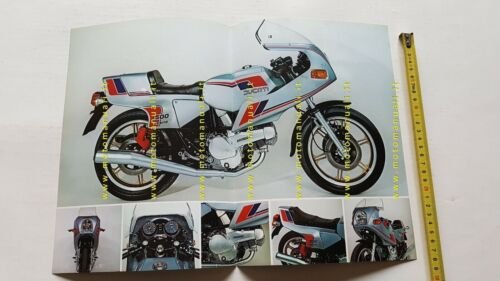 Ducati 500 SL Pantah 1979 depliant originale ITALIANO moto brochure