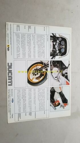 Ducati 600 SL Pantah 1981 depliant moto originale genuine brochure