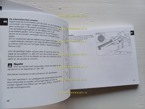 Ducati 620 Sport 2002 manuale uso libretto istruzioni testo Francese …