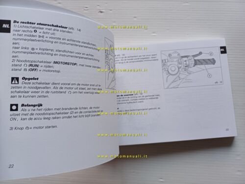 Ducati 620 Sport 2002 manuale uso libretto istruzioni testo Francese …