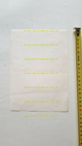 Ducati 65 T depliant originale italiano brochure