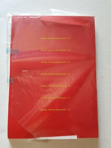 DUCATI 748-748 S 2001 manuale officina SPAGNOLO PORTOGHESE originale SHOP …