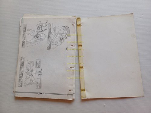 Ducati 748 Desmoquattro AGGIORNAMENTO originale 1995 manuale officina 916