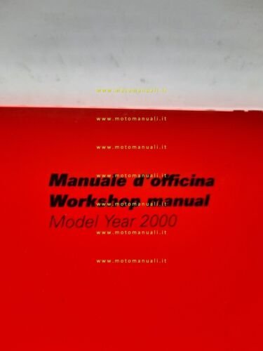 DUCATI 748 R 2000 manuale officina ITALIANO INGLESE originale WORKSHOP …