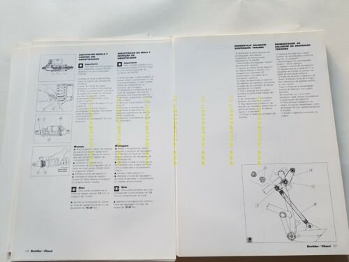 DUCATI 748 R 2001 manuale officina Spagnolo Portoghese WORKSHOP MANUAL