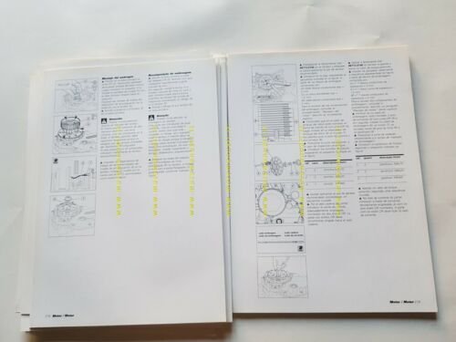 DUCATI 748 R 2001 manuale officina Spagnolo Portoghese WORKSHOP MANUAL