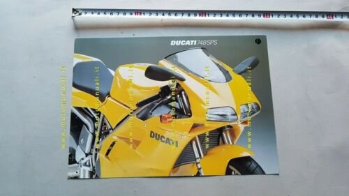 Ducati 748 SPS 1998 depliant moto originale brochure