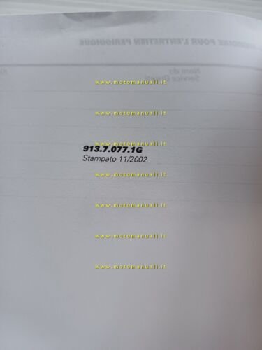 Ducati 749 2002-03 manuale uso libretto istruzioni testo Francese Olandese