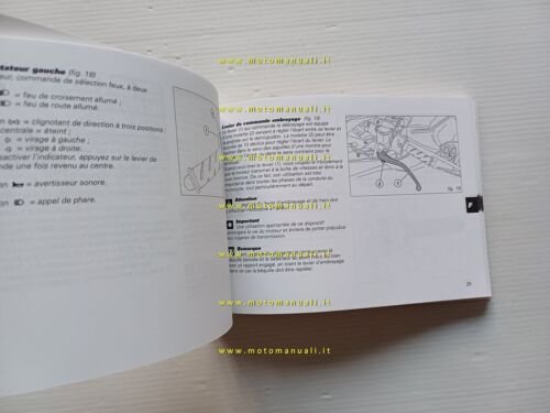 Ducati 749 2002-03 manuale uso libretto istruzioni testo Francese Olandese