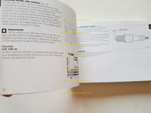 DUCATI 749 2002-03 manuale uso manutenzione ITALIANO originale owner's manual