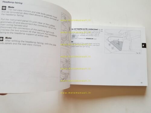 DUCATI 749 2002-03 manuale uso manutenzione ITALIANO originale owner's manual