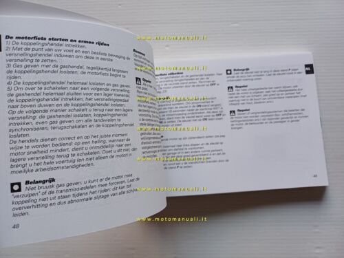 Ducati 749 S 2002-03 manuale uso libretto istruzioni testo Francese …