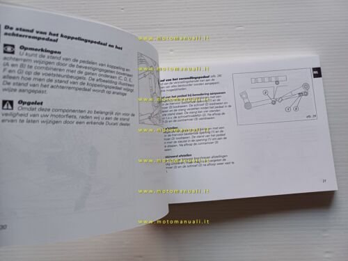 Ducati 749 S 2002-03 manuale uso libretto istruzioni testo Francese …
