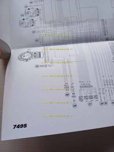Ducati 749 S 2002-03 manuale uso libretto istruzioni testo Francese …