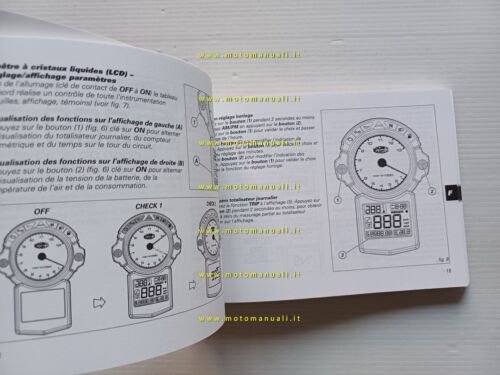 Ducati 749 S 2002-03 manuale uso libretto istruzioni testo Francese …