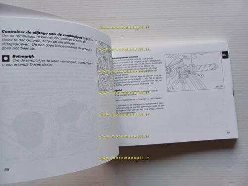 Ducati 749 S 2002-03 manuale uso libretto istruzioni testo Francese …