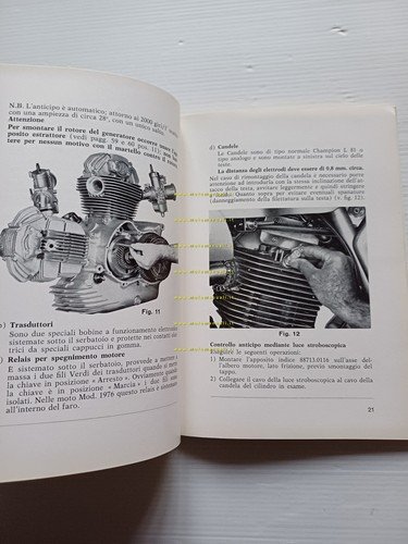 Ducati 750 900 SS 1975-76 manuale uso manutenzione originale italiano