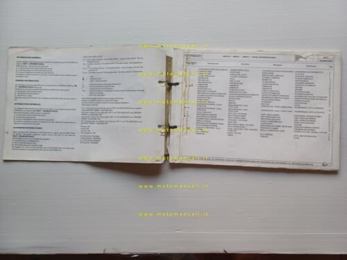 Ducati 750 F1 - Montjuich 1986 catalogo ricambi originale spare …