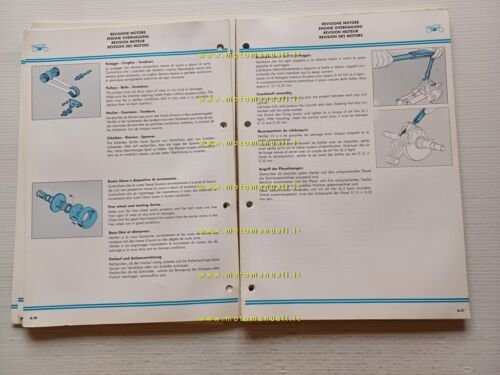 Ducati 750 F1- Montiujch 1986 manuale officina originale genuine workshop …