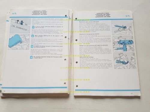 Ducati 750 F1 1985 manuale officina originale genuine workshop manual