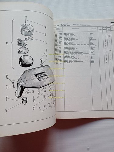 Ducati 750 GT - Sport 1974 catalogo ricambi originale spare …
