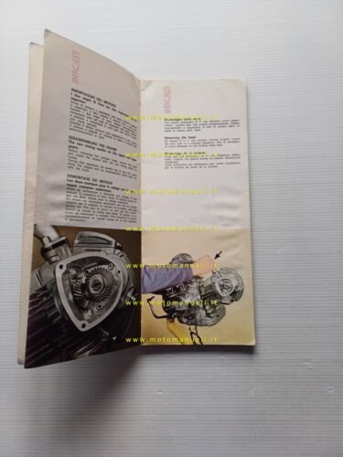 Ducati 750 GT 1972 manuale officina originale italiano workshop manual