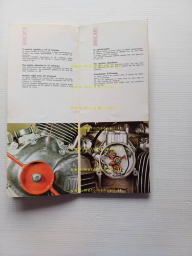 Ducati 750 GT 1972 manuale officina originale italiano workshop manual