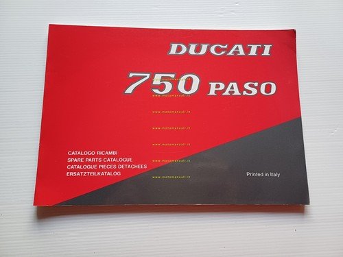 Ducati 750 Paso 1986 catalogo ricambi originale spare parts catalog